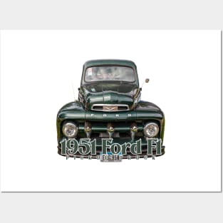 1951 Ford F1 Pickup Truck Posters and Art